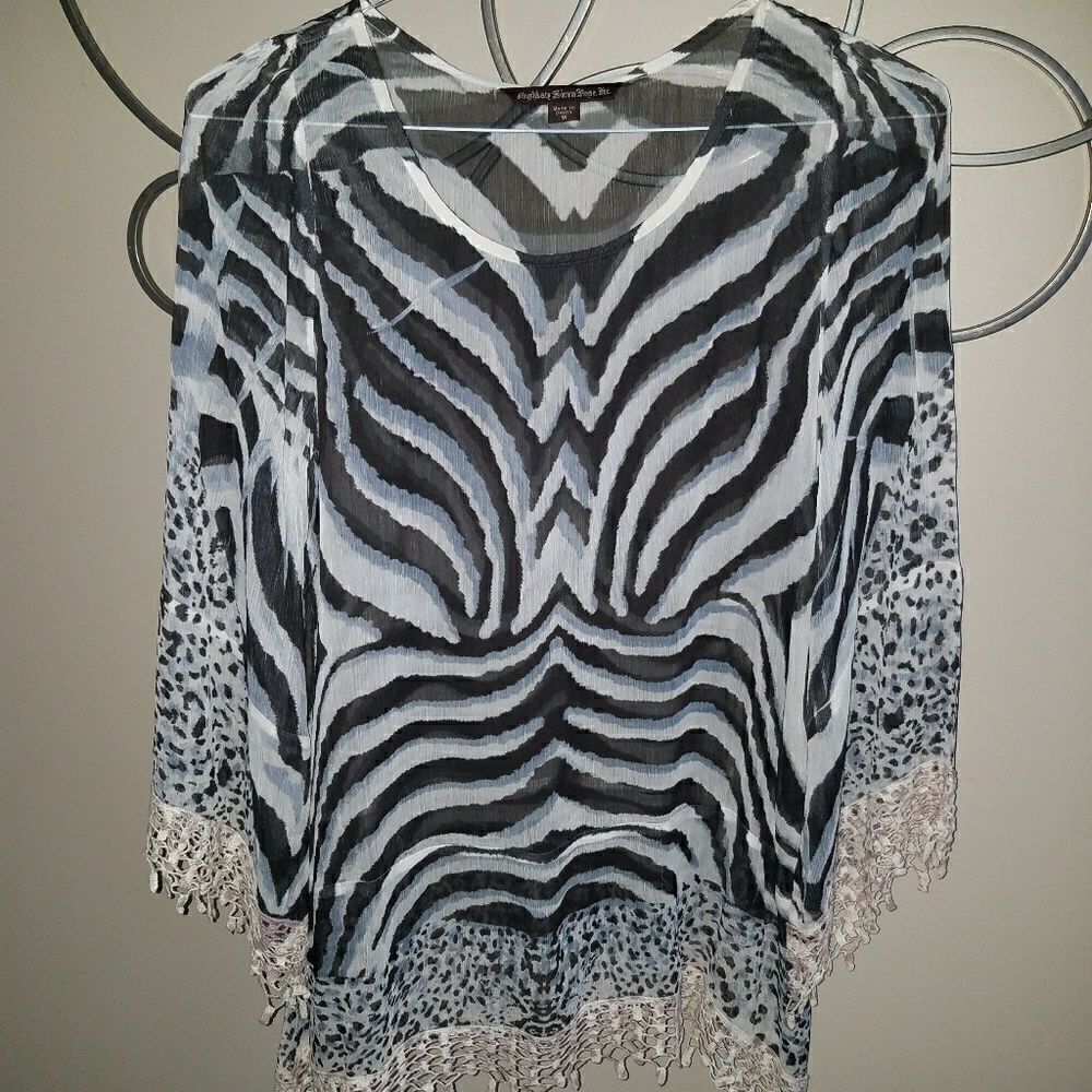 Amazin animal print tunic from Bloomindale's!